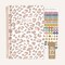 bloom daily planners 2026 Soft Cover Weekly & Monthly Planner, 5.5" x 8.25", Tan Leopard